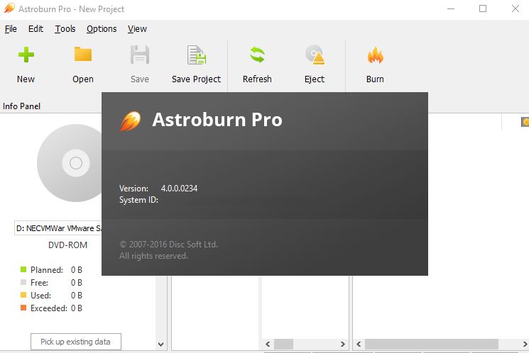 Astroburn Pro 4.0.0.0234 & Clave de registro (Ultima versión)
