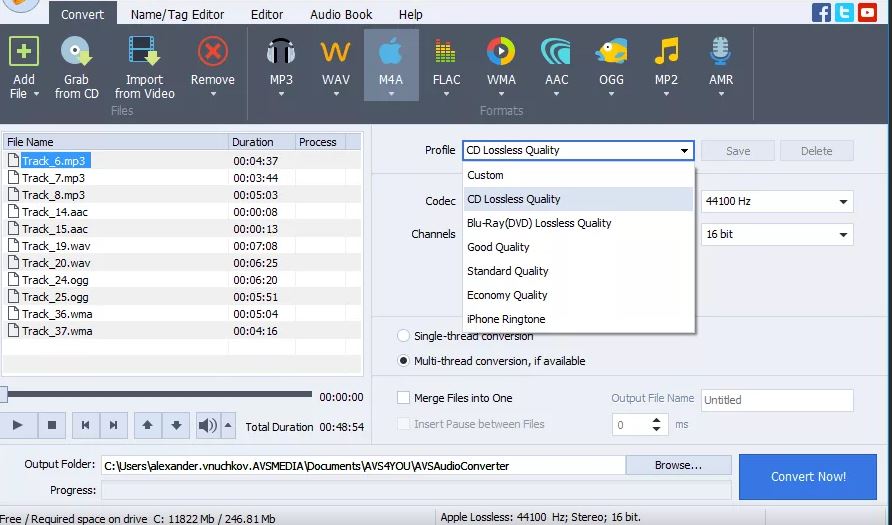 AVS Audio Converter 9.1.1.597 & Clave de registro (Ultima versión)