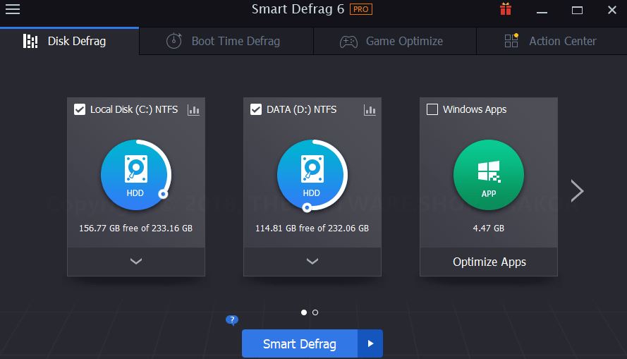 IObit Smart Defrag 6.3.0.229 & Clave de registro (Ultima versión)