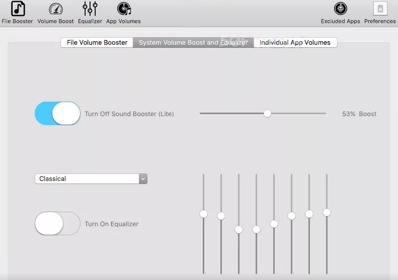 Sound Booster 1.11.0.514 & Clave de registro (Ultima versión)