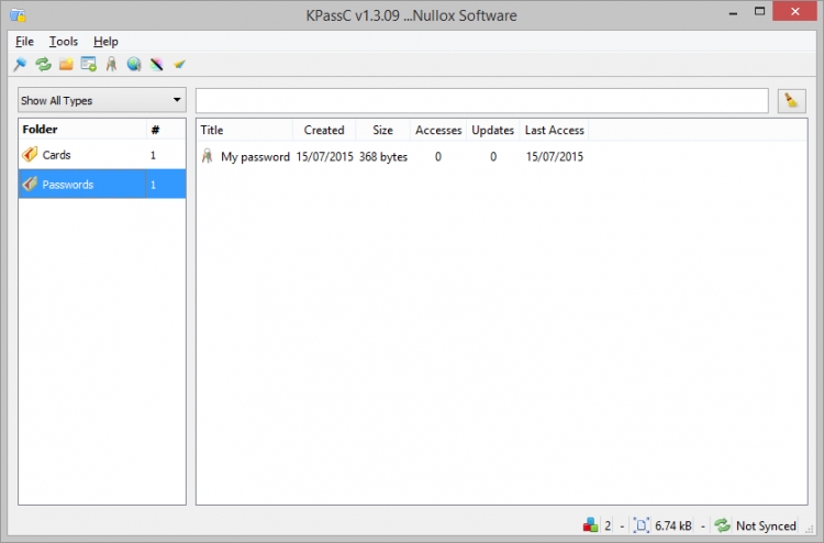 KPassC 1.3.13 para Windows (Ultima versión)