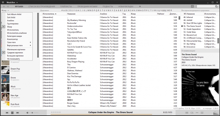 MusicBee Portable 3.3.7165 para Windows (Ultima versión)