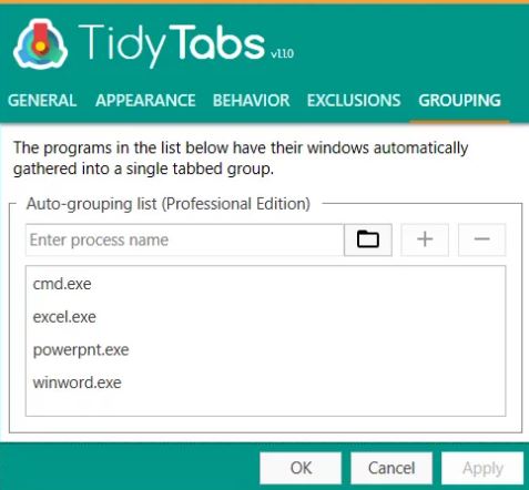 TidyTabs Pro 1.16.2 & Clave de registro (Ultima versión)